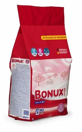 Bonux 90dávek/5,85kg Magnolie Color - Drogerie Prací prostředky Prací prášky nad 60 dávek